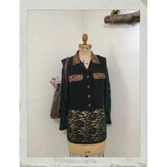 ✨Host Pick!✨ Vintage Pinup Rockabilly Cheetah Leopard Print Suede Vest - Picture 3 of 3